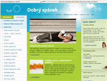 Tablet Screenshot of dobry-spanek.cz